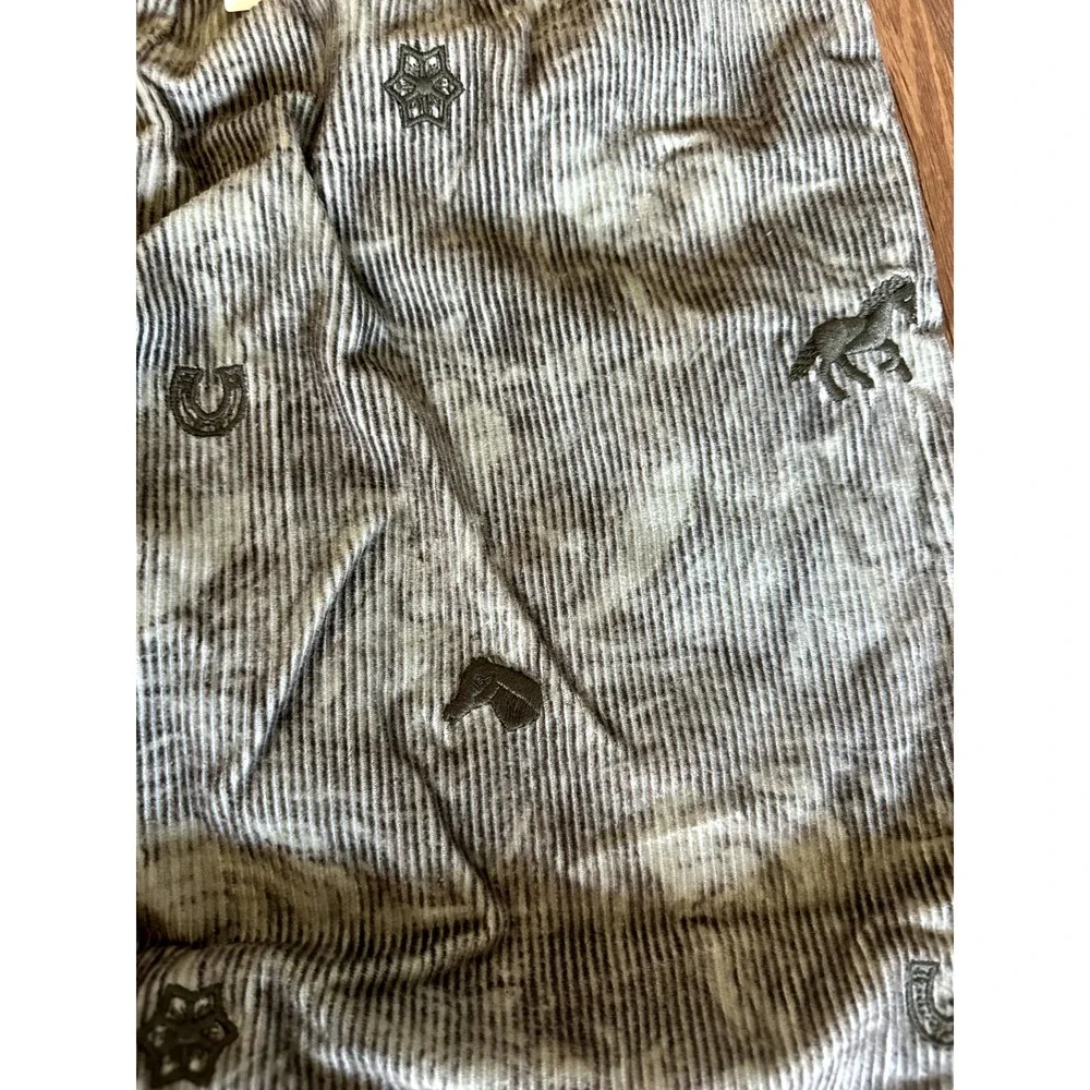 New Anthro Kimchi Blue Happy Trails Corduroy Pants Sz Medium